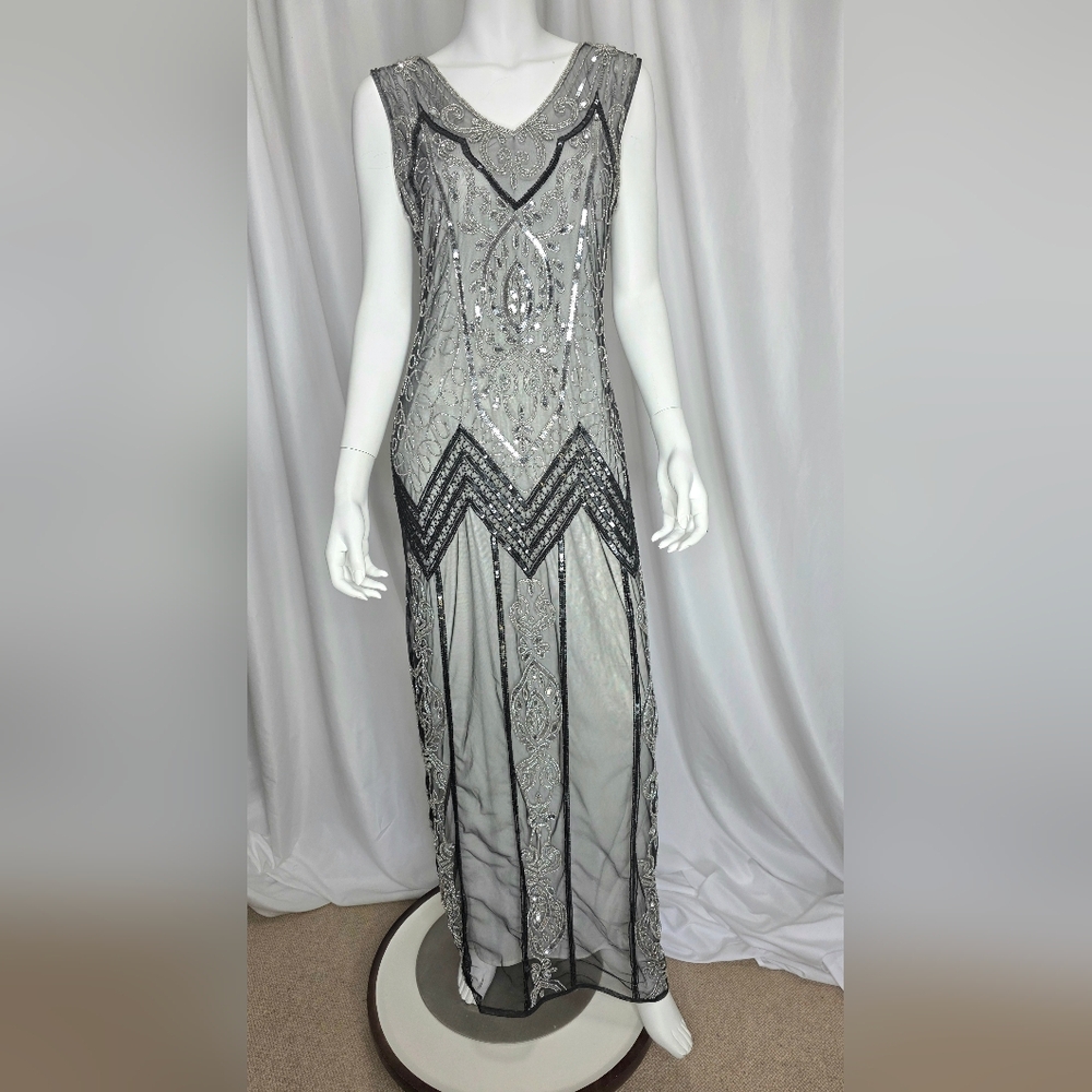 Elegant Gatsby Sleeveless Dress